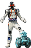 Fourze Basestates wielding Wheel Module