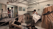 Single ward in the Taiga clinic