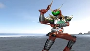 Kamen Rider Wild Chalice as seen in the Videogame