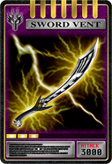 KRRy-Sword Vent Card (Ryuga)