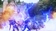 Tactical Thunder Step (Step 4: Destroying enemies)