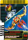 KRDCD-Final FormRide Kiva Arrow Rider Card