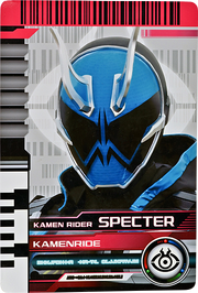 KRDCD-KamenRide Specter Rider Card