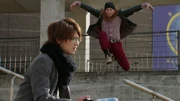 Oren's (in)famous flying kick scene