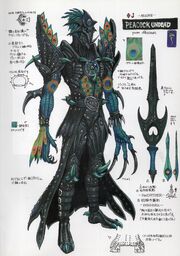 Peacock Undead concept art