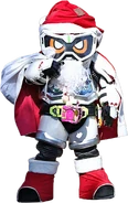 Ex-Aid Action Gamer Level 1 influenced by the Christmas Energy Item