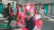 Kiriko imagining herself as Drive