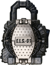 Black Lemon Energy Lockseed (locked & closed)