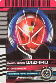 KRDCD-KamenRide Wizard Rider Card