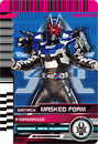 KRDCD-FormRide Gatack Masked Form Rider Card