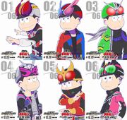 Osomatsu x Kamen Rider