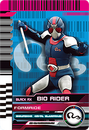 KRDCD-FormRide Black RX Bio Rider Rider Card