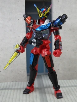 Bandai S.H. Figuarts – Kamen Rider Geiz Genmarmor (Kamen Rider Zio), Action Figure, Set Con Parti E Wizard Ridewatch - 4