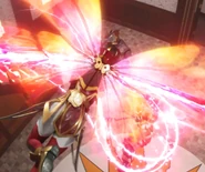Sabela with butterfly wings
