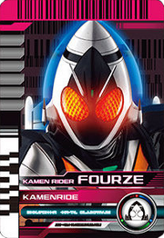 KRDCD-KamenRide Fourze Rider Card