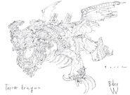 Terror Dragon concept art