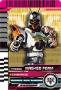 KRDCD-FormRide TheBee Masked Form Rider Card