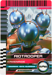 KRDCD-KamenRide Riotrooper Rider Card