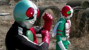 Rider 2 ToQger vs. Gaim