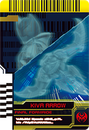 KRDCD-Final FormRide Kiva Arrow Rider Card (Lost Power)