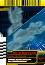 KRDCD-Final FormRide Agito Tornador Rider Card (Lost Power)
