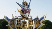 Sougo after gathering the twenty Ridewatches, becoming Kamen Rider GrandZi-O