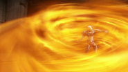 Type Speed Flare: Fire tornado manifestation