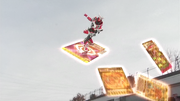 Heisei Damashii Using the Card Rider Power