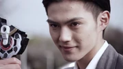 Ace transforms into Geats for the first time.