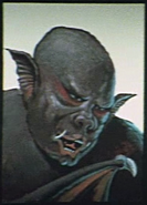 Bat Man's portrait as seen in Episode 11.