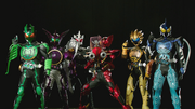 SHT - OOO Gokai Change