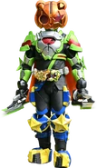 Kamen Rider PunkJack NinjaMonster Form (via Feverslot Buckle)