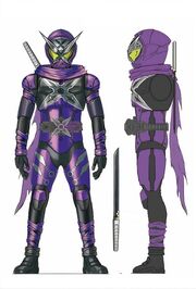 Kamen Rider Shinobi concept art