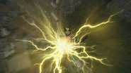 Speedrop Type Special (Step 4: Yellow-colored lightning charging)
