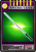 Sword Vent Card