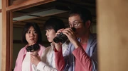 The Ushijima family spy on the Igarashis in vacation.