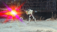 Action Robots Critical Finish (Gun) (Step 2: Firing energy blasts)