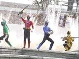 The Arrival of the Samurai Sentai