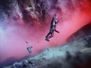 Titan falls into the depths