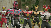 Final Forms-Decade ,Faiz ,Ryuki , Agito and Kuuga