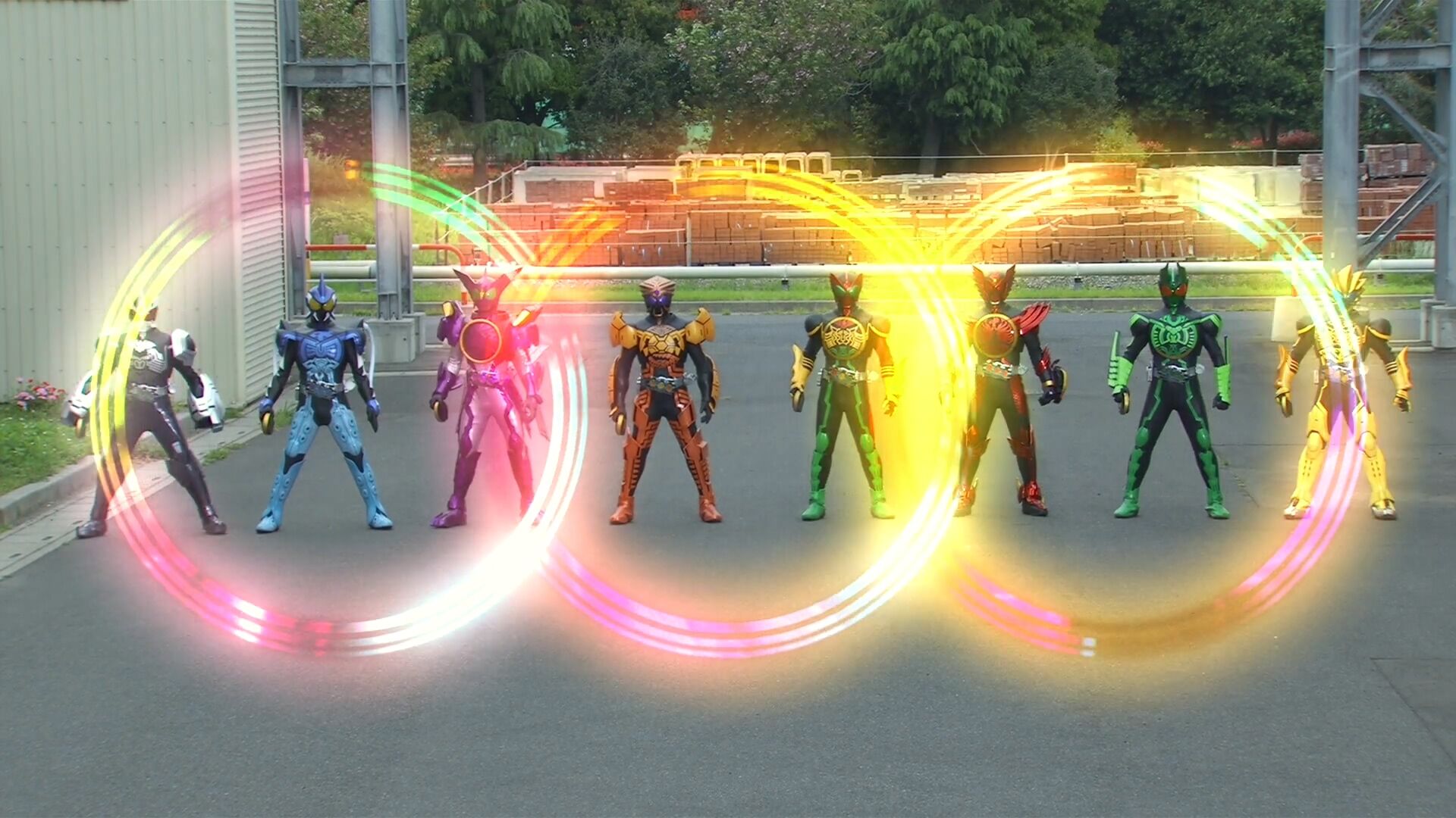 Kamen Rider x Kamen Rider Gaim & Wizard: The Fateful Sengoku Movie Great  War - TV-Nihon