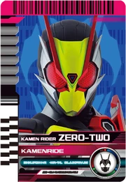 KRDCD-KamenRide Zero-Two Rider Card