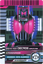 KRDCD-KamenRide Decade Complete Form Rider Card