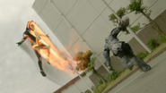 Ghost battles a Roidmude.