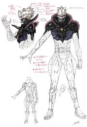 Eiji Greeed concept art