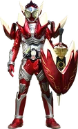 KRGa-Baronringo.png (391 KB) Armored Rider Baron (Ringo Arms) wielding Sword Bringer and Apple Reflector