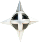 Shuriken en Croix