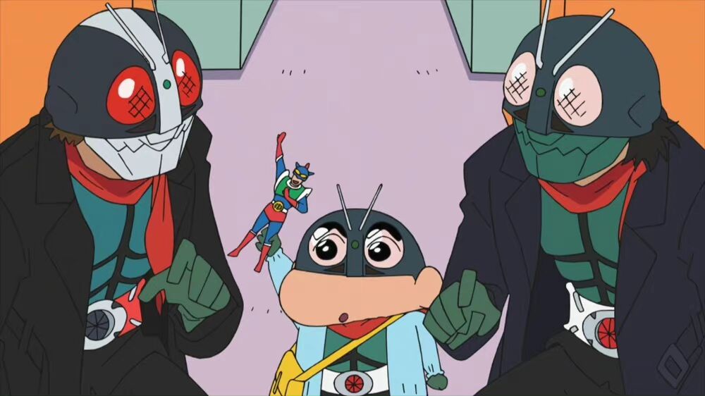 shin chan and action kamen games