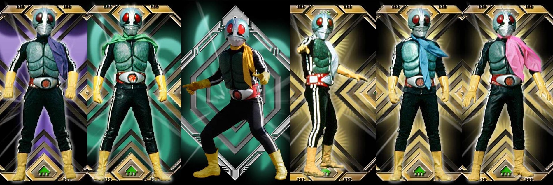 特撮 Masked Rider 1 & Shocker Rider Vol.15 BANDAI S I C Kamen Rider SHOCKER RIDER Masked Vol 15 Action