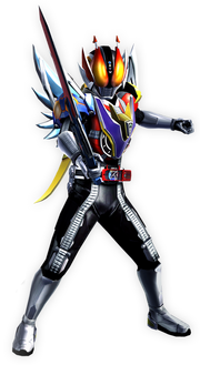Den-O Super Climax Form in Battride War II.